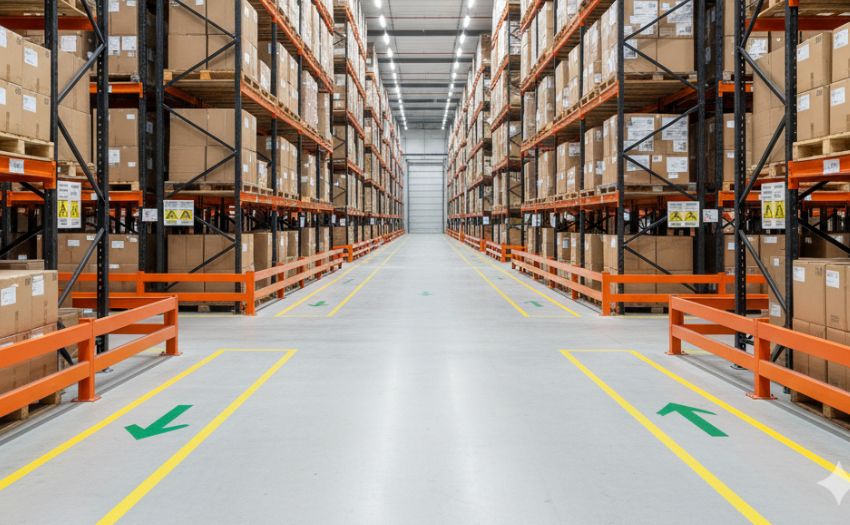 Segnaletica in magazzino: come migliorare sicurezza, flussi e visibilità degli spazi